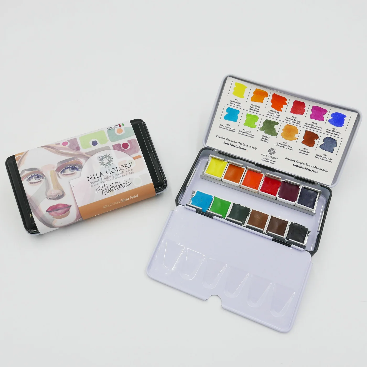 Silvia Faini Collection Extrafine Handmade Watercolor Set
