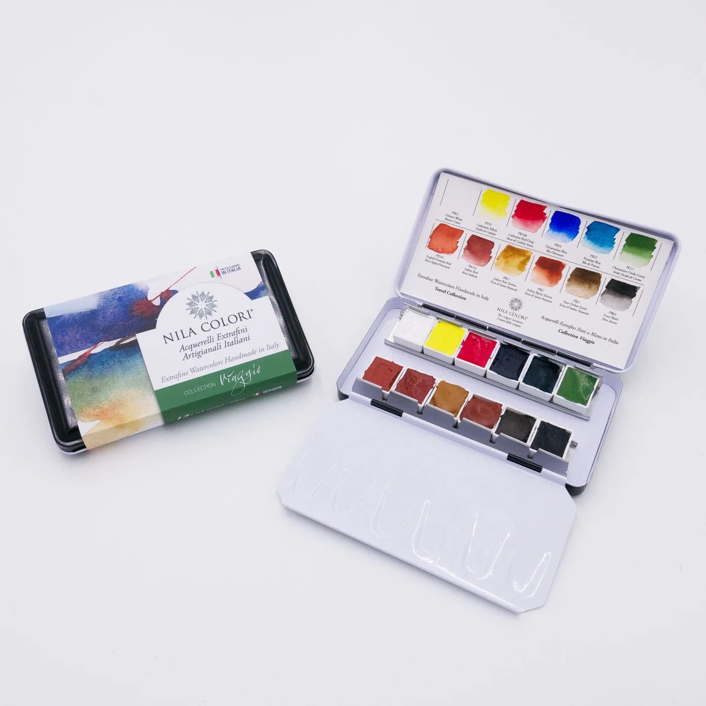 Viaggio Collection Extrafine Handmade Watercolor Set